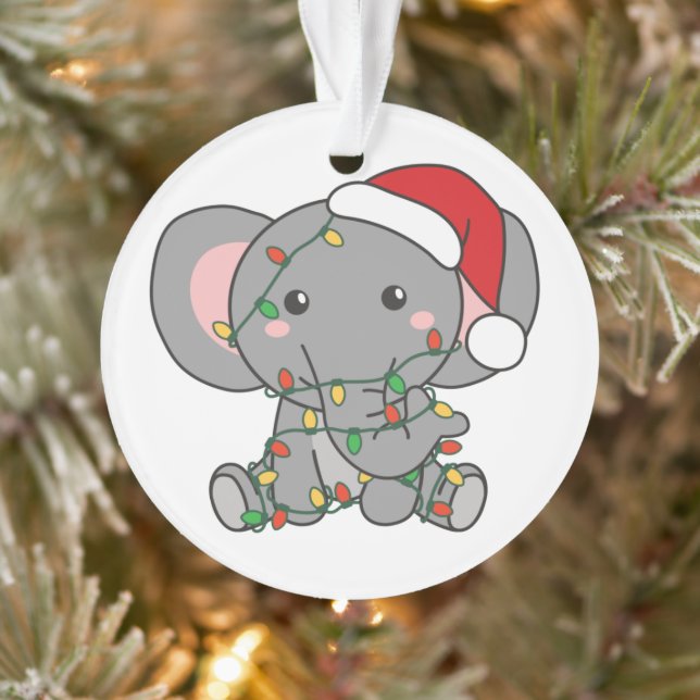 Ornamento Elefantes de Natal (Árvore)