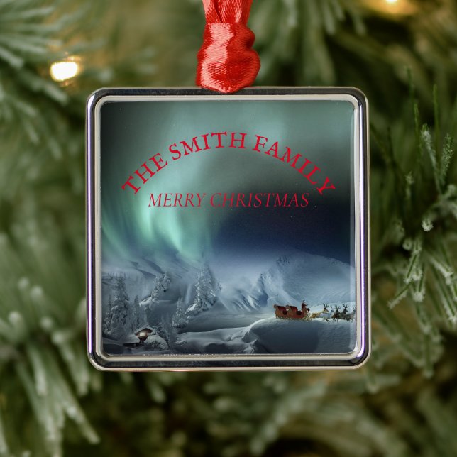 ornamento elegante de metal (Árvore)