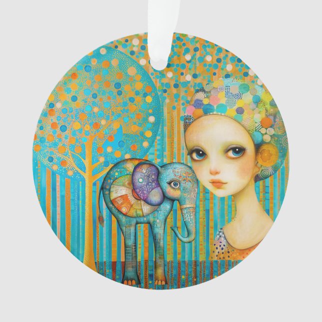 Ornamento Elephant Charm (Frente)