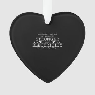 Ornamento Eletricidade do Engenheiro Elétrico