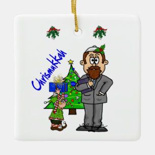 Ornamento Elf Chrismukkah, Homem Judeu