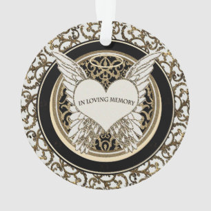 Ornamento Em memória Loving