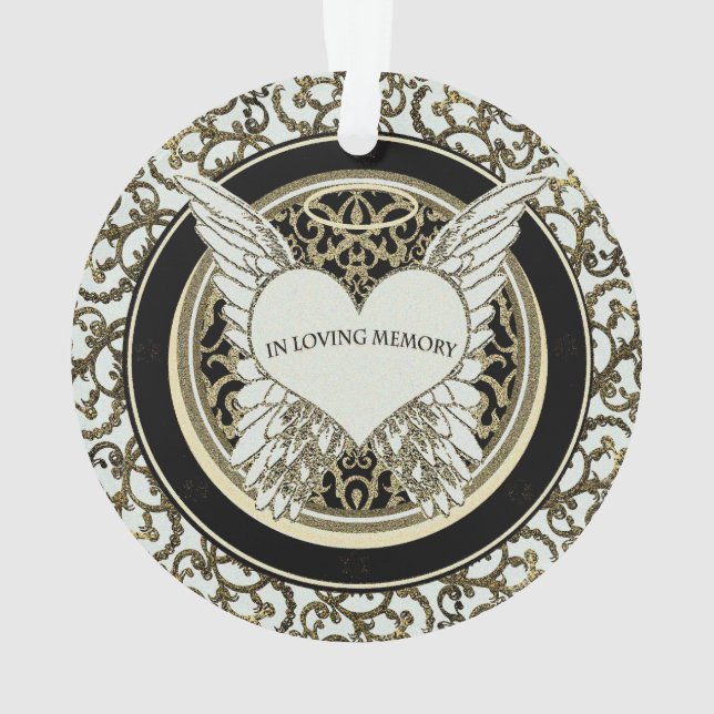 Ornamento Em memória Loving (Verso)