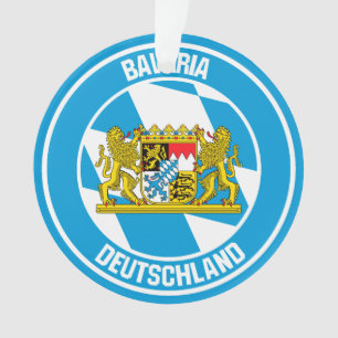 Ornamento Emblema redondo de Baviera
