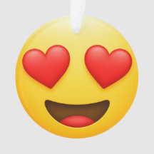 Emoji de amor amarelo