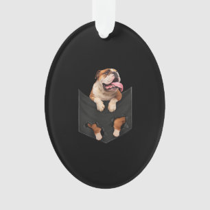 Ornamento English Bulldog In Your Pocket  Dogs Lovers