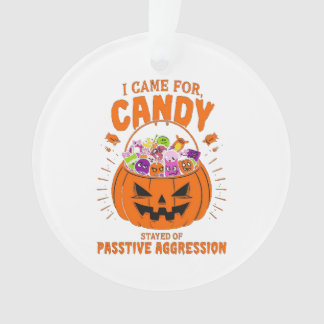 Ornamento Engraçado de Abóbora - Decoração Sarcást