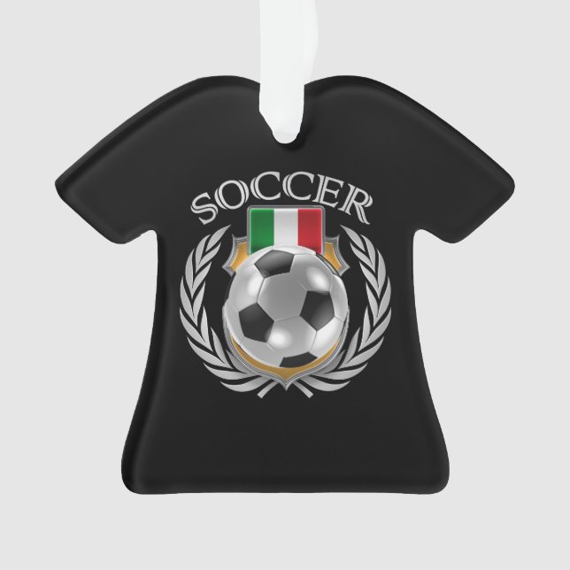 Ornamento Engrenagem do fã do futebol 2016 de Italia (Frente)