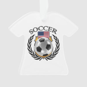 Ornamento Engrenagem do fã do futebol 2016 dos EUA