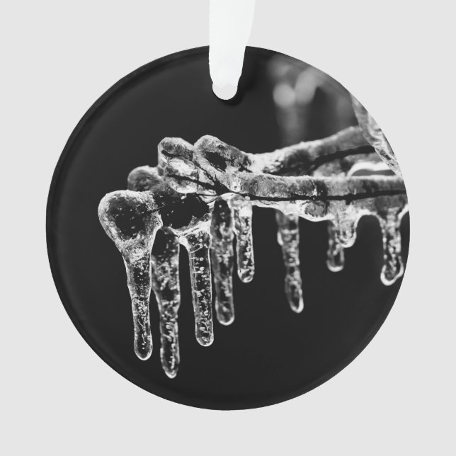 Ornamento entrar no inverno gelado (Frente)