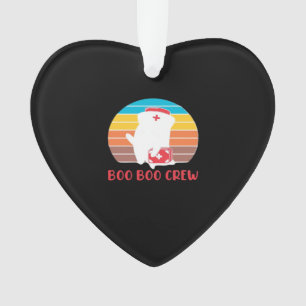 Ornamento Equipe Boo Boo Enfermeira Fantasma Divertido Hallo