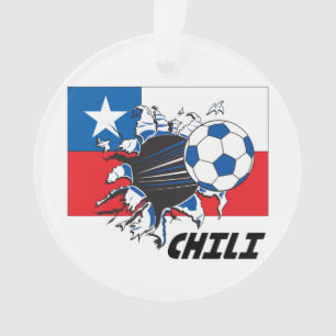 Ornamento Equipe de futebol chili