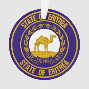 Ornamento Eritreia Round Emblem