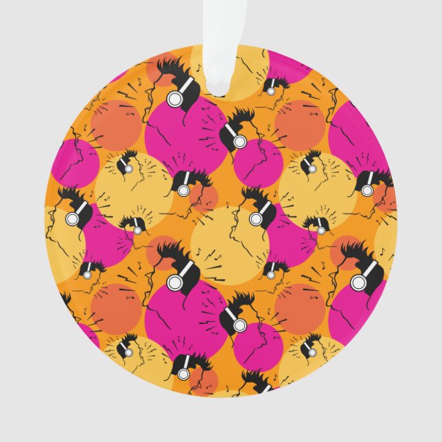 Ornamento Escutar e cantar (Frente)