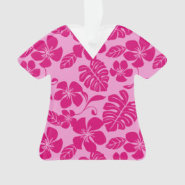 Ornamento ESFREGÕES DE BIKINI ROSA EM ROSA x 2