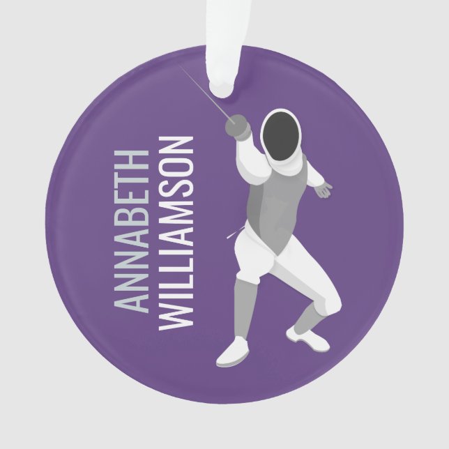 Ornamento Esgrima (Frente)