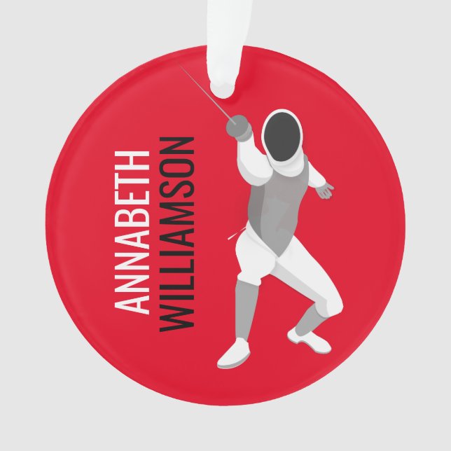 Ornamento Esgrima (Frente)