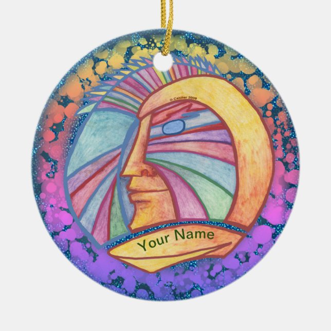 Ornamento Espacial da alienígena (Frente)