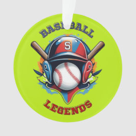 Ornamento Espírito All-Star: Esporte Clássico do Baseball Es