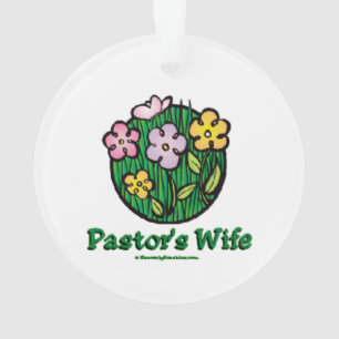 Ornamento Esposa dos pastores - flores