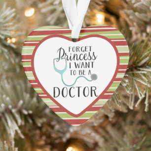 Ornamento esqueça princesa eu quero ser médica