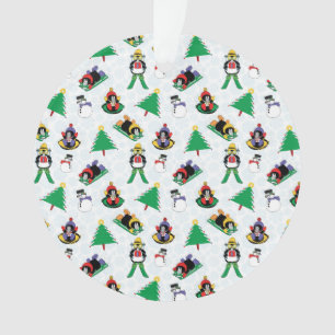 Ornamento Esqui de pinguim de Natal