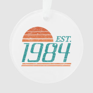Ornamento Est. 1984 Vintage 40 anos