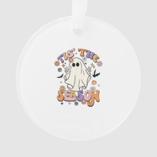 Ornamento Esta É A Época Do Festa De Retro Halloween Engraça