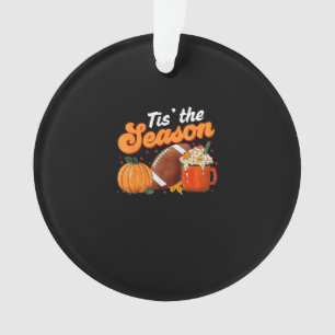 Ornamento Esta Época Pumpkin Spice Latte Halloween Fall Pé