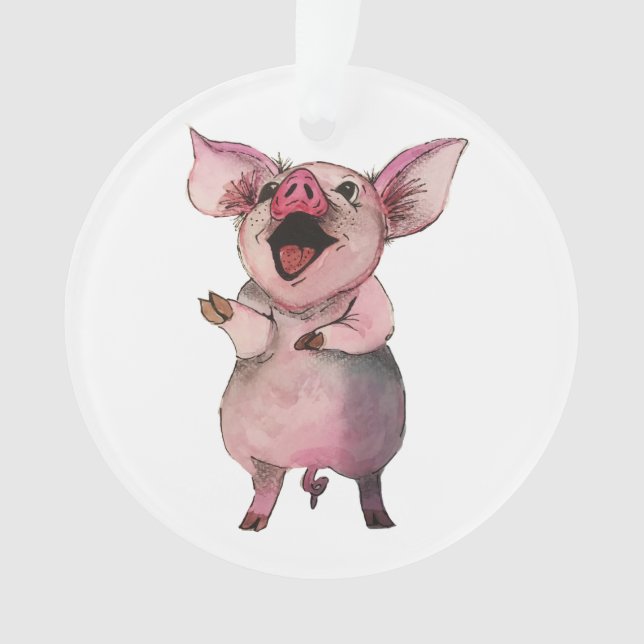 Ornamento Estou pronto para os feriados, está?! (Frente)