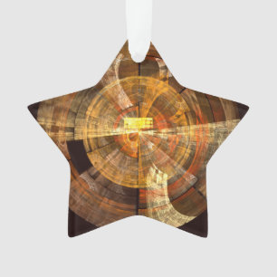 Ornamento Estrela acrílica de Abstrato de integridade