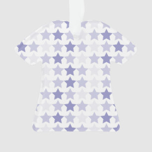 Ornamento Estrelas de Ombre Azul Patriótica