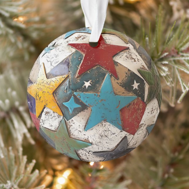 Ornamento Estrelas Folksy (Árvore)