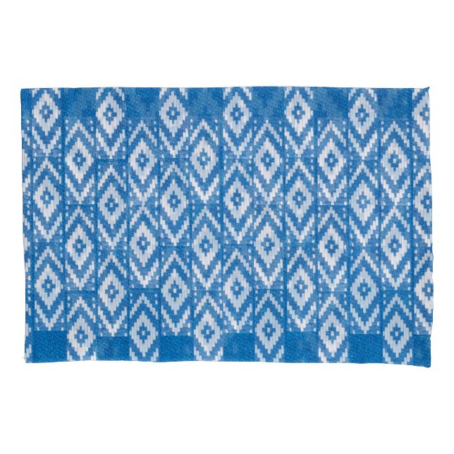 ornamento étnico em têxteis de linho natural (Frente)