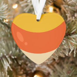 Ornamento Eu Adoro O Halloween De Candy Corn