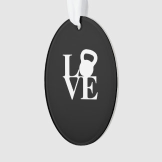 Ornamento Eu amo Kettlebells