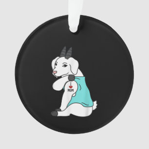 Ornamento Eu Amo Mamãe Tatuagem Incrível Pet Do Dia Das M