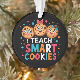 Ornamento Eu Ensino Biscoitos Inteligentes Professor de Volt