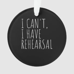 Ornamento Eu Não Posso Testar A Ação Do Drama