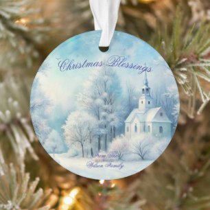 Ornamento Eu vou Louvar Ele em Todo Natal Temporada