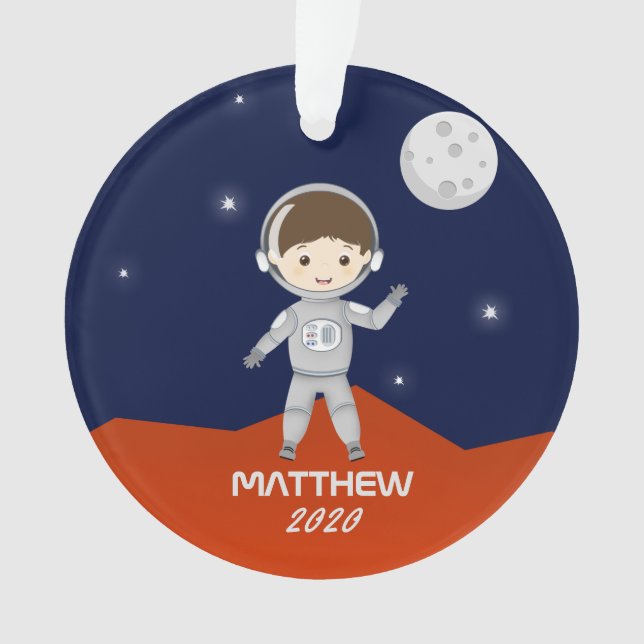 Ornamento Explorador de Espaço (Frente)