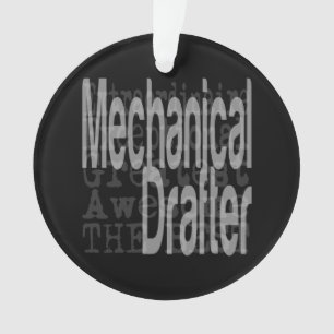 Ornamento Extraordinário de Drafter Mecânico