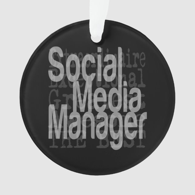 Ornamento Extraordinário do Social Media Manager (Frente)