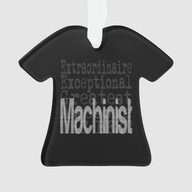 Ornamento Extraordinário Machinista (Frente)