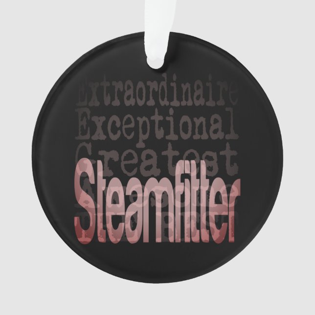 Ornamento Extraordinário Steamfitter (Frente)