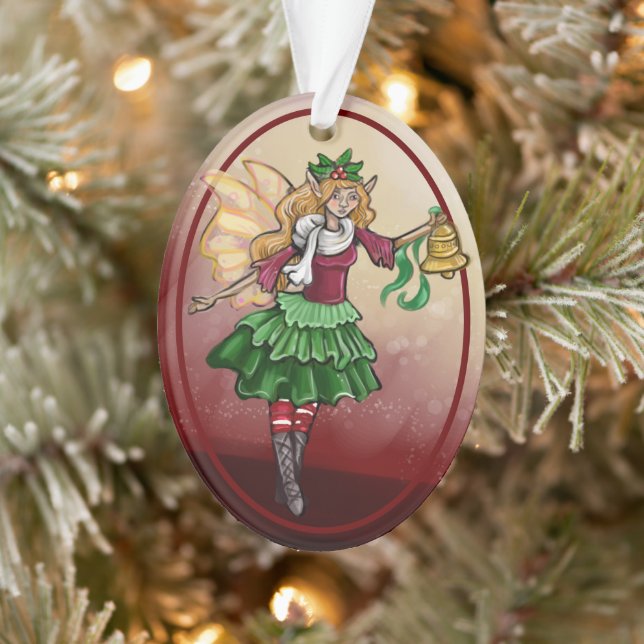 Ornamento Fada de Bell de Natal Mágico (Árvore)