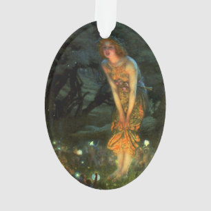 Ornamento Fadas do Círculo Láteo Fairies no meio da véspera