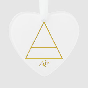 Ornamento Falln Pagan Air Element Symbol