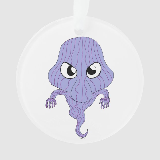 Ornamento Fantasma do estilo Chibi (Frente)