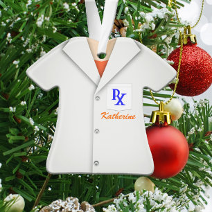 Ornamento Farmacêutico Personalizado Fofo